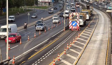 İstanbul’da Beyaz Yol Çalışması