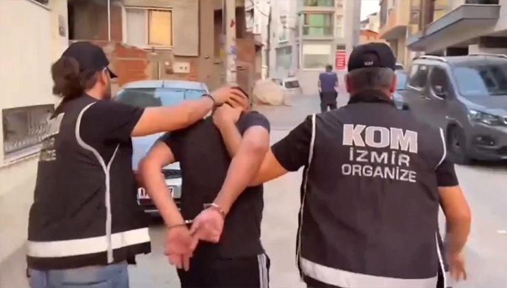 İzmir’de “Kuyu-19” operasyonunda 15 şüpheli yakalandı