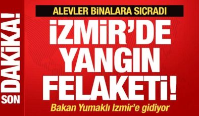 İzmir’de yangın felaketi! Bakan Yumaklı’dan son dakika İzmir kararı