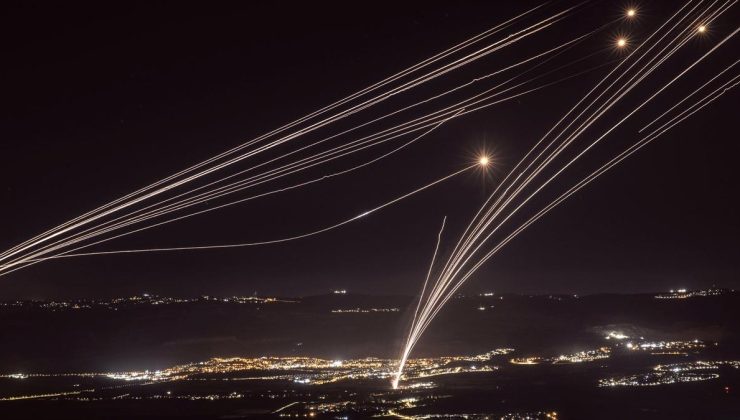 Lübnan’ın güneyinden İsrail’in kuzeyine onlarca roket fırlatıldı