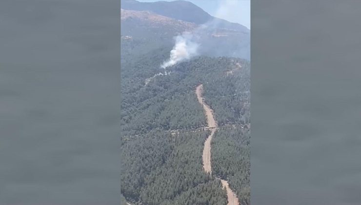 Manisa’da Spil Dağı eteklerinde çıkan orman yangını kontrol altına alındı