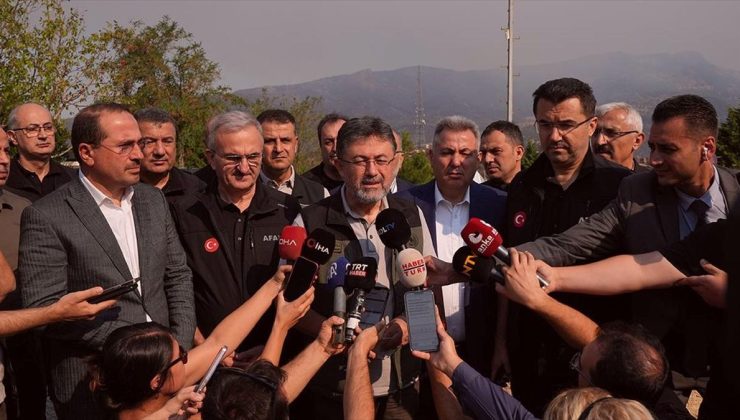 Tarım ve Orman Bakanı İbrahim Yumaklı: Yangınların 69’u kontrol altına alındı, 6 aktif yangın var