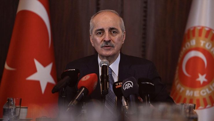 TBMM Başkanı Kurtulmuş: Aziz milletimiz, bugün de adalet, özgürlük ve barış şiarıyla ilerleyişini sürdürmektedir