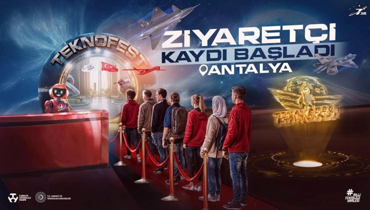 TEKNOFEST Akdeniz Teknoloji Yarışmaları için ziyaretçi kayıtları başladı