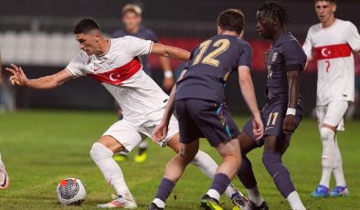 20 Yaş Altı Milli Futbol Takımı, Elit Lig’de İngiltere ile 1-1 berabere kaldı