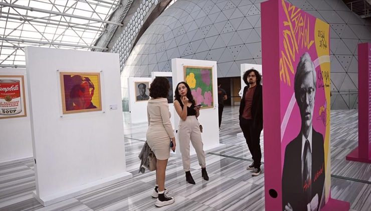 Ankara’da “Warhol’un Dünyası Pop Artın İkonu” sergisi açıldı