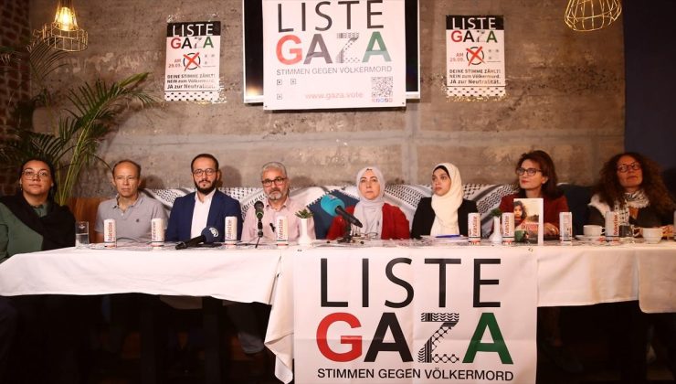 Avusturya’da 29 Eylül’de yapılacak seçimde yarışacak “Liste Gaza’nın” adayları tanıtıldı