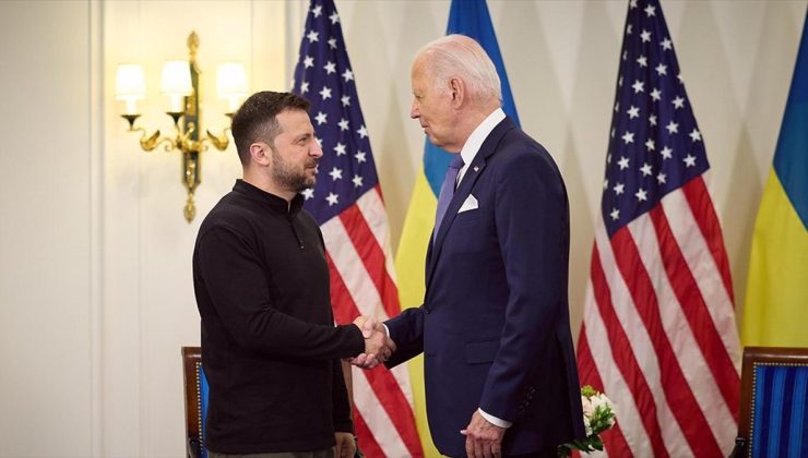 Biden, Zelenskiy ile görüşmesinde Ukrayna’ya tam desteğini yineledi