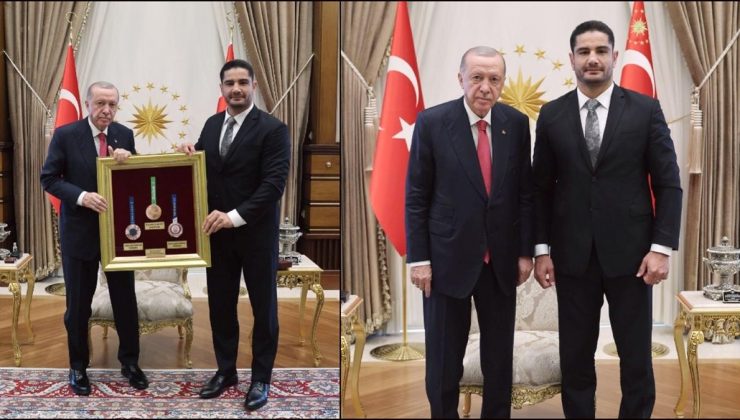 Cumhurbaşkanı Erdoğan, Taha Akgül’ü kabul etti