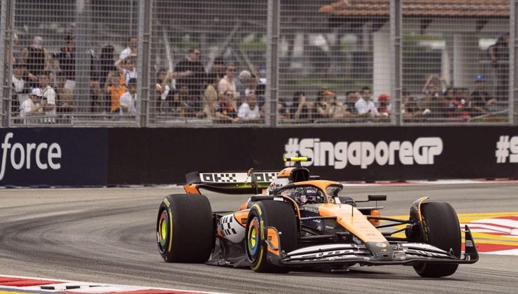 Formula 1 Singapur Grand Prix’sinde pole pozisyonu Lando Norris’in