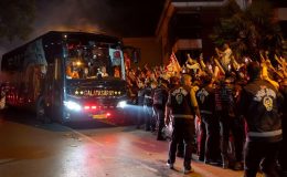 Galatasaray’a Florya’da coşkulu karşılama