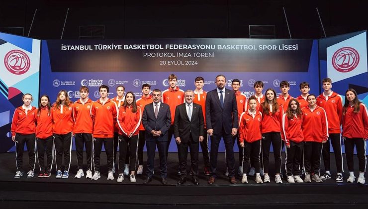 İstanbul TBF Basketbol Spor Lisesi protokolü imzalandı