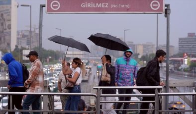 İstanbul’da yağış etkili oluyor