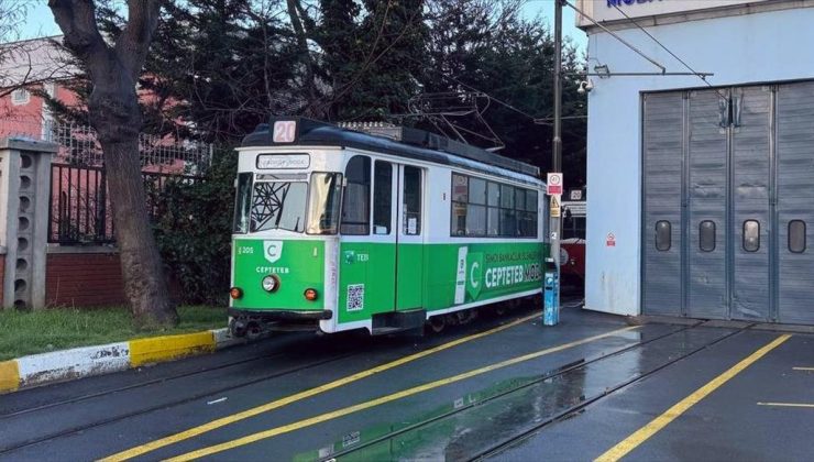 Kadıköy-Moda tramvay hattında seferler yapılamıyor