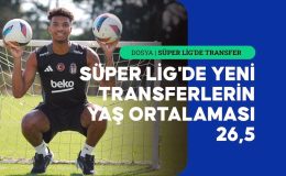 Süper Lig’de yeni transferlerin yaş ortalaması 26,5