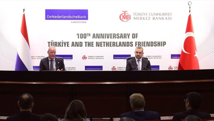 TCMB Başkanı Karahan, Hollanda Merkez Bankası Başkanı Knot ile bir araya geldi