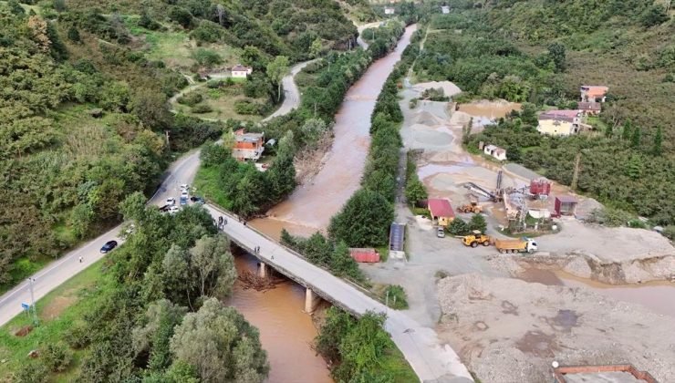 Trabzon’da taşkın ve heyelanlar sonrası zarar tespit çalışmaları sürüyor