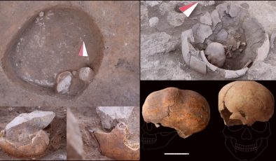 Yassıhöyük’te 6 bin yıllık şekillendirilmiş kafatası bulundu