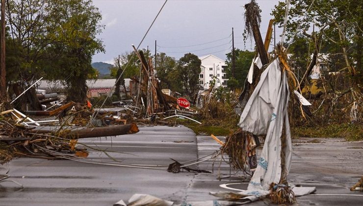 ABD’de Helene Kasırgası’nın vurduğu North Carolina’da 92 kişi hala kayıp