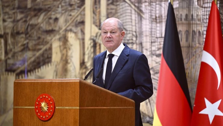 Almanya Başbakanı Scholz: (İsrail-Filistin) Ateşkes bu çatışmanın yayılmasını engellemek için şarttır