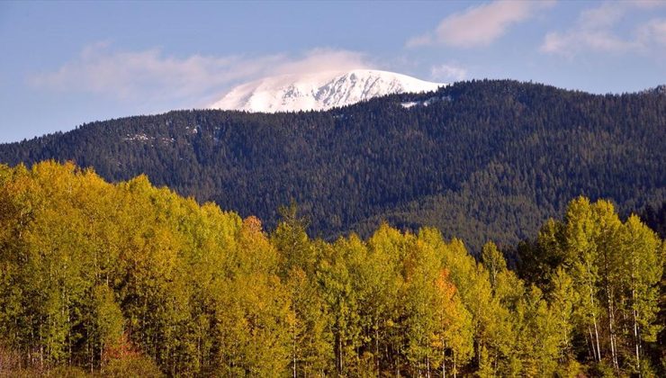 “Anadolu’nun yüce dağı” Ilgaz’da kış ve sonbahar aynı anda yaşanıyor