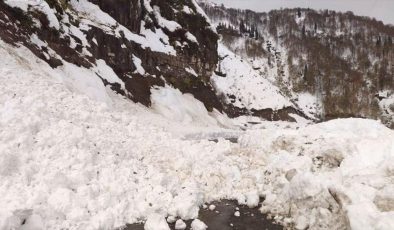 Artvin’de çığ nedeniyle 6 köy yolu ulaşıma kapandı