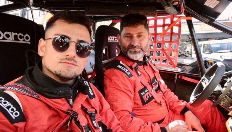 Babanın off-road tutkusu oğluna da geçti