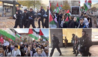 Berlin’de Filistin ve Lübnan’a destek gösterisinde çok sayıda protestocu gözaltına alındı