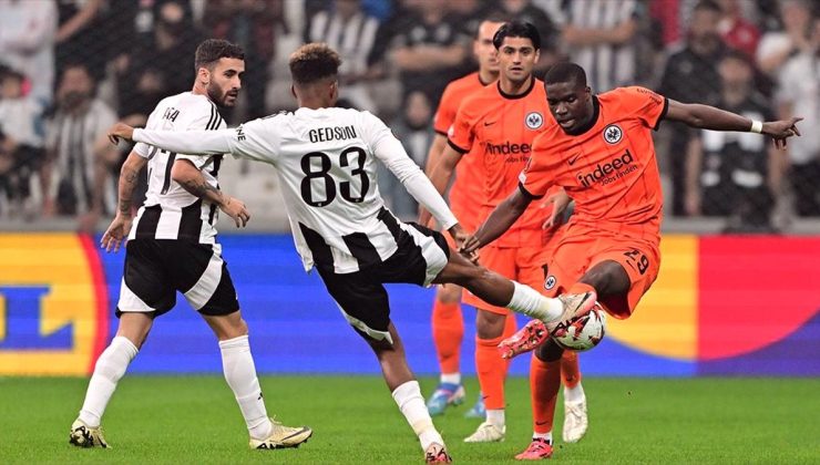 Beşiktaş Eintracht Frankfurt karşısında mağlup oldu