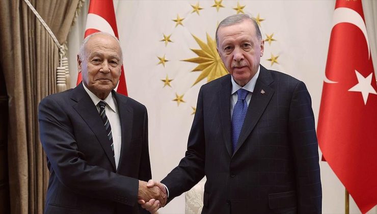 Cumhurbaşkanı Erdoğan, Arap Birliği Genel Sekreteri Ebu Gayt’ı kabul etti