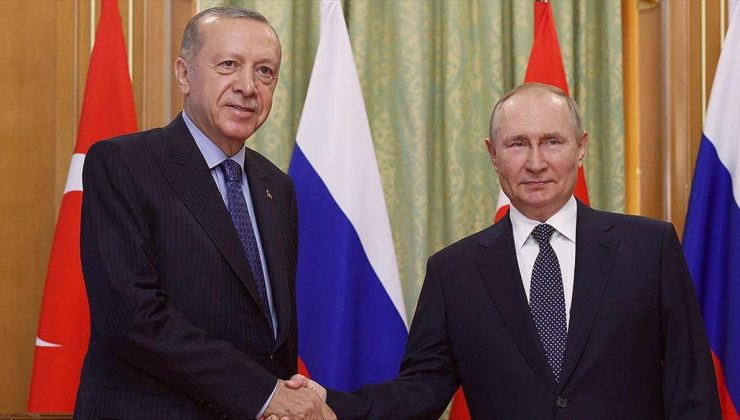 Cumhurbaşkanı Erdoğan, Rusya Devlet Başkanı Putin ile telefonda görüştü