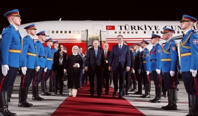 Cumhurbaşkanı Erdoğan Sırbistan’da