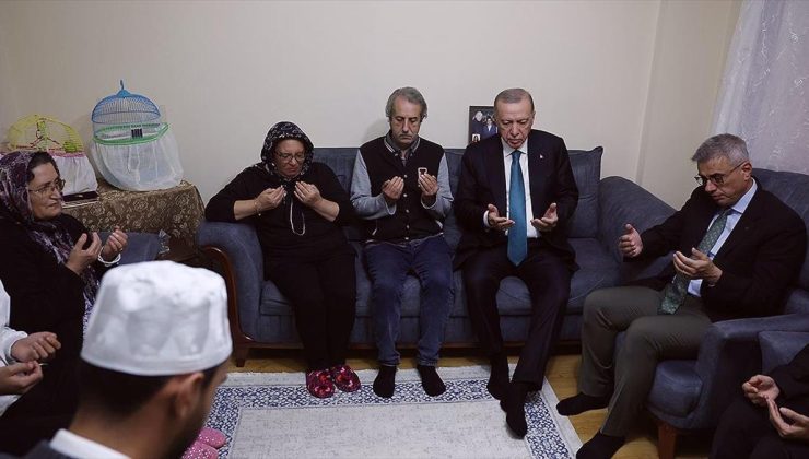 Cumhurbaşkanı Erdoğan’dan AK Parti’li Betül Önderoğlu’nun ailesine taziye ziyareti