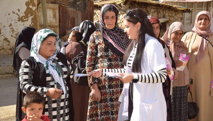 Hakkari’de sağlık ekipleri, erken teşhisle hayat kurtarmak için köy köy dolaşıyor