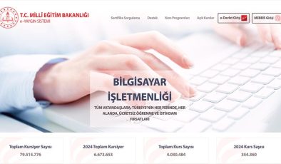 Halk eğitimi merkezleri ve olgunlaşma enstitülerine başvurular, elektronik ortama taşındı