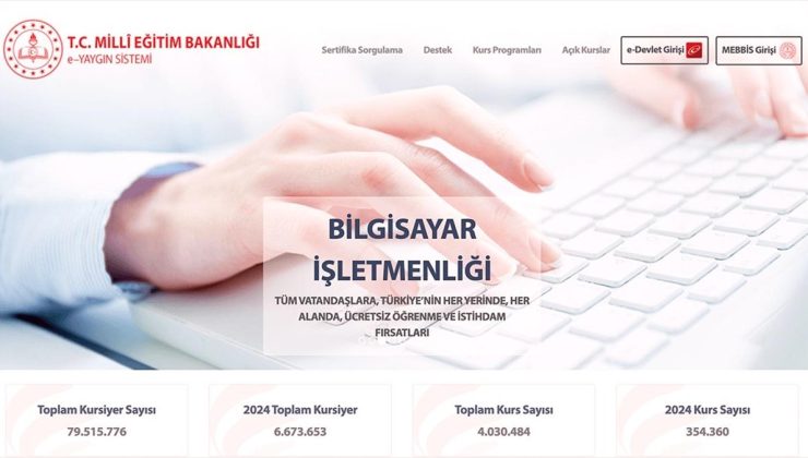 Halk eğitimi merkezleri ve olgunlaşma enstitülerine başvurular, elektronik ortama taşındı