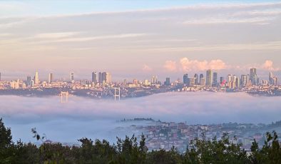 İstanbul’un bazı ilçelerinde sis etkili oldu