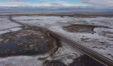 Kars’ta soğuk hava ve kırağı etkili oldu