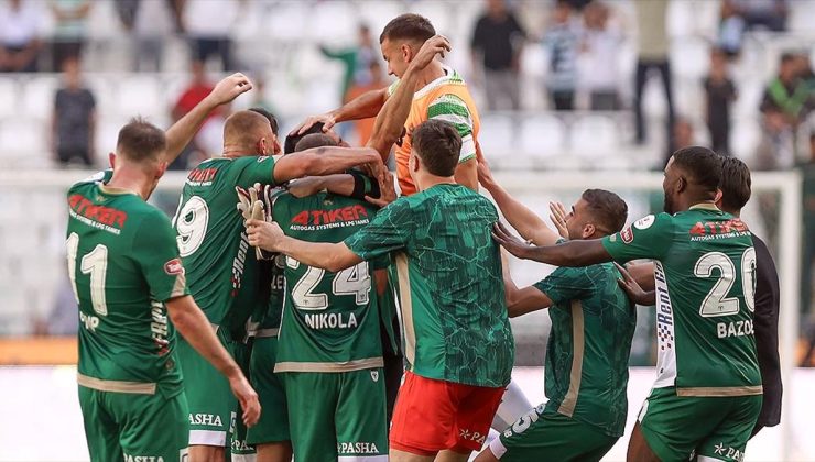 Konyaspor, 8. haftayı 3 puanla kapattı