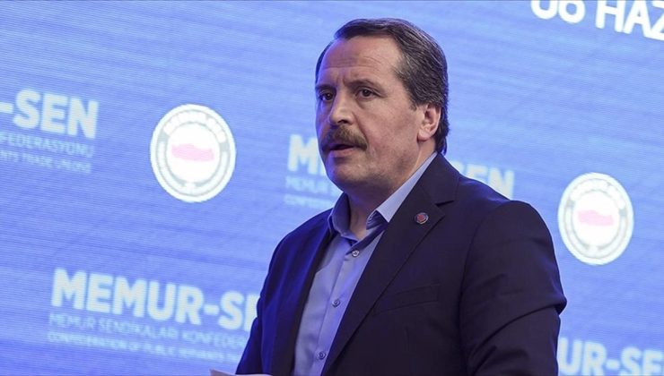 Memur-Sen Genel Başkanı Yalçın, kamuda personel servisi hizmetinin devam edeceğini açıkladı