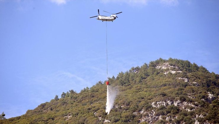 Menteşe’deki orman yangını kontrol altına alındı