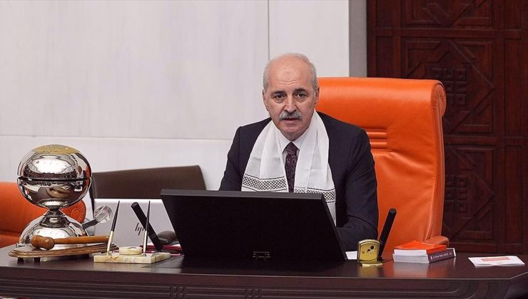 TBMM Başkanı Kurtulmuş: İsrail’in yayılmacı politikalarına karşı TBMM olarak birlik beraberlik içinde ilerlemeliyiz