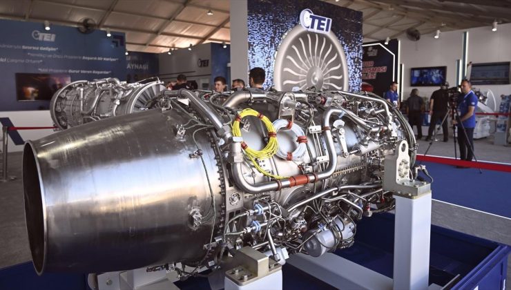 Türkiye’nin ilk milli turbofan uçak motoru TEI-TF6000, TEKNOFEST Adana’da sergileniyor