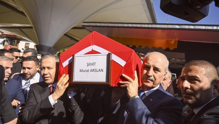 TUSAŞ saldırısında şehit olan taksi şoförü Murat Arslan’ın cenazesi toprağa verildi