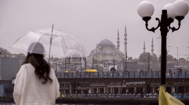 AKOM’dan İstanbul için kuvvetli rüzgar ve sağanak uyarısı