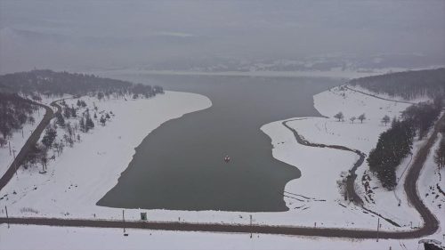 Bolu’nun içme suyu kaynağı Gölköy Barajı’nın su seviyesi karın erimesiyle yükseldi