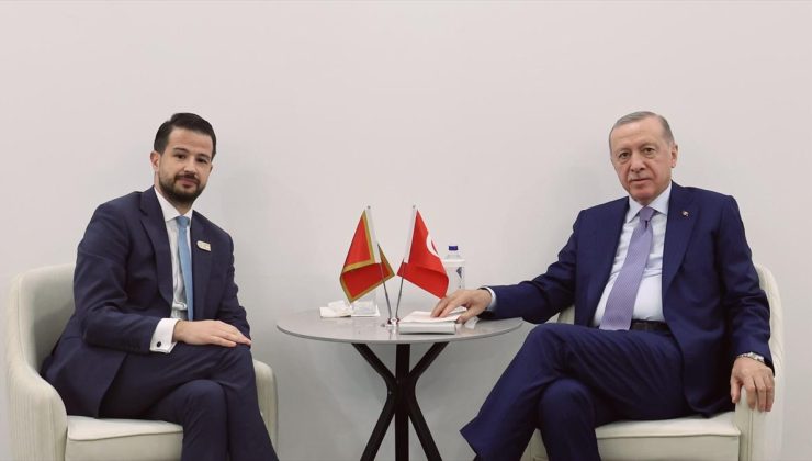 Cumhurbaşkanı Erdoğan, Karadağ Cumhurbaşkanı Milatovic ile görüştü