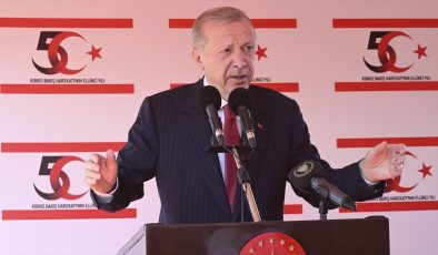 Cumhurbaşkanı Erdoğan, KKTC’nin kuruluşunun 41. yılını kutladı