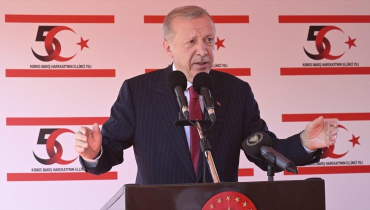 Cumhurbaşkanı Erdoğan, KKTC’nin kuruluşunun 41. yılını kutladı