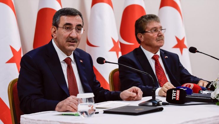 Cumhurbaşkanı Yardımcısı Yılmaz: Kıbrıs Türklerinin eşit uluslararası statüsünün tescil edilmesi elzemdir